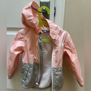Girls North Face windbreaker